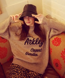 BAYFLOW | [柔らかな起毛感]ジャガードロゴニットプルオーバー(ニット/セーター)