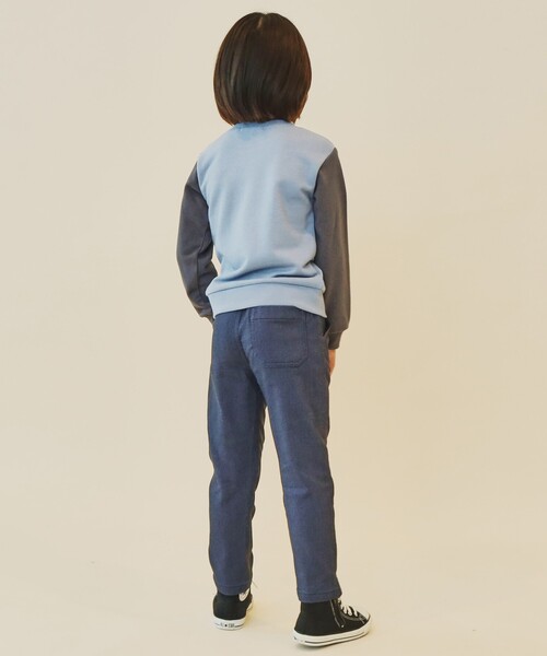 THE SHOP TK （ザ ショップ ティーケー ）の「◆【100-160】星さがら刺繍裏毛プルオーバー/洗濯機OK（スウェット・キッズ・ネイビー系4/イエロー系9/サックスブルー系4/チャコール・10/16/15 /11/12/13/14）」の16枚目の写真