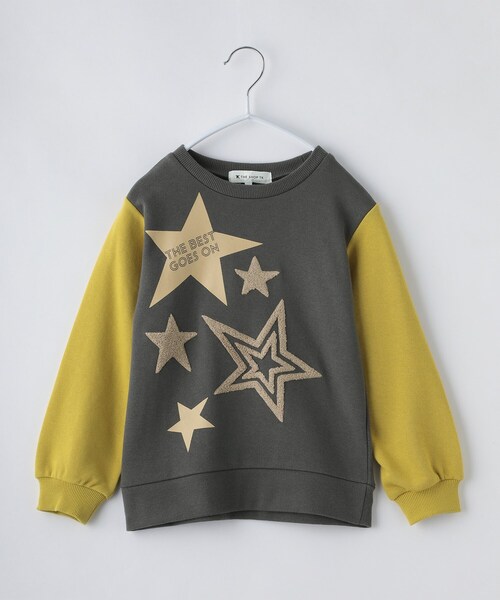 THE SHOP TK （ザ ショップ ティーケー ）の「◆【100-160】星さがら刺繍裏毛プルオーバー/洗濯機OK（スウェット・キッズ・ネイビー系4/イエロー系9/サックスブルー系4/チャコール・10/16/15 /11/12/13/14）」の21枚目の写真