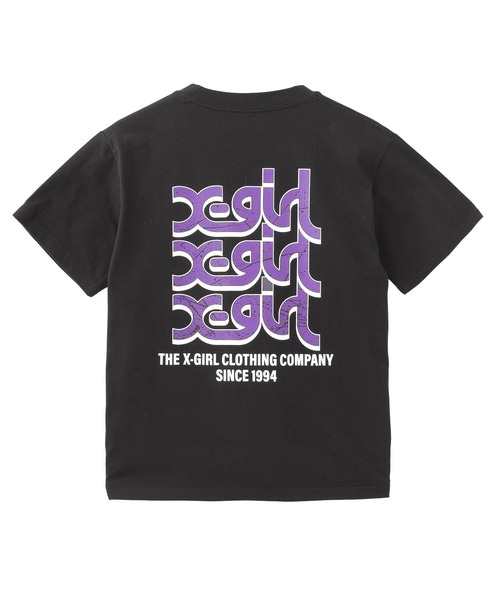セール】DRIPPING PAINT LOGO S/S TEE（Tシャツ/カットソー）｜X