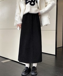 Miniministore（ミニミニストア）の「裏起毛ロングスカート秋冬スカート2タイプ（スカート・レディース）」