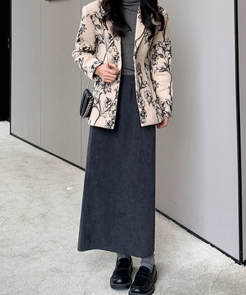 Miniministore(ミニミニストア)の「裏起毛ロングスカート秋冬スカート2タイプ(スカート・レディース・ブラウン系1/グレー系1/ブラック系1/ベージュ系2/イエロー系2/ベージュ系1/グレー系2/イエロー系1/ブラウン系2/ブラック系2・FREE)」の20枚目の写真