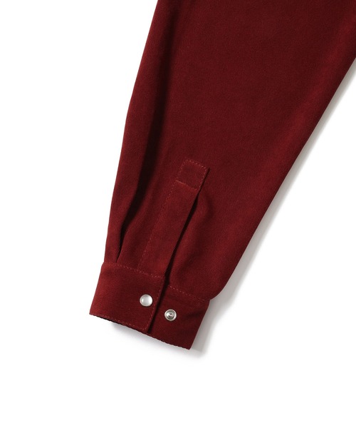 JUNRED(ジュンレッド)の「カルゼコールシャーリングシャツ(シャツ/ブラウス・メンズ・チャコールグレー/レッド/ネイビー・L/M)」の8枚目の写真