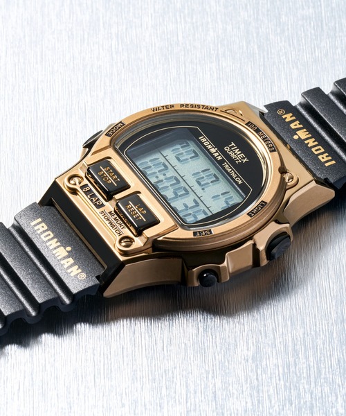 TIMEX（タイメックス）の「TIMEX/タイメックス アイアンマンエイトラップメタル 腕時計 TX-TW5M66600 ユニセックス（アナログ腕時計・レディース・ゴールド・FREE）」の5枚目の写真