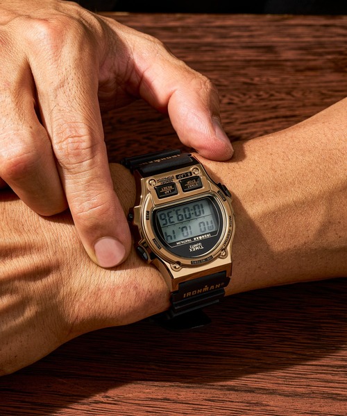 TIMEX（タイメックス）の「TIMEX/タイメックス アイアンマンエイトラップメタル 腕時計 TX-TW5M66600 ユニセックス（アナログ腕時計・レディース・ゴールド・FREE）」の9枚目の写真