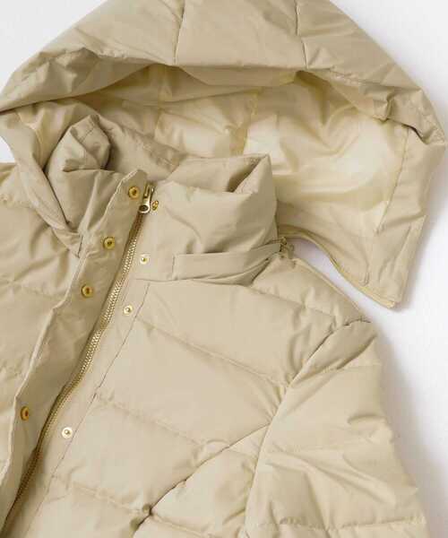 +phenix（プラスフェニックス）の「『別注』+phenix　WIND STOPPER BY GORE-TEX LABS ロングダウン（ダウンジャケット/コート・レディース・ベージュ/チャコールグレー・38/36）」の19枚目の写真