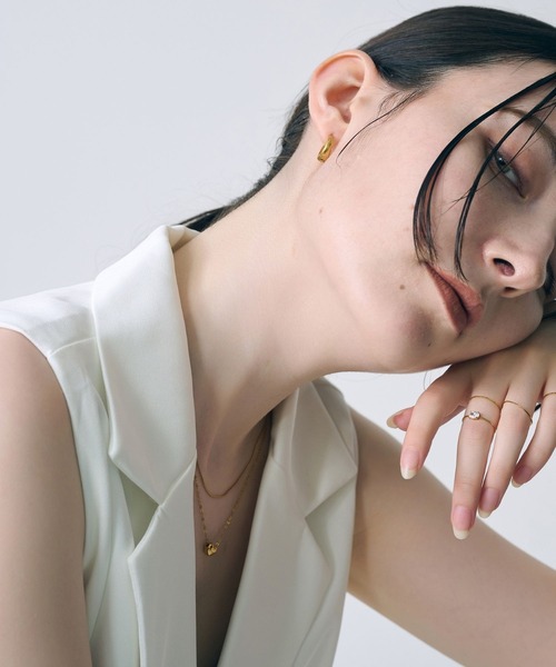 <限定ペア商品>【金属アレルギー対応】ぷっくりメタルフープペアピアス/BOX付き(ピアス(両耳用))|Phoebe(フィービィー) <限定ペア商品>【金属アレルギー対応】ぷっくりメタルフープペアピアス/BOX付き(ピアス(両耳用))|Phoebe(フィービィー)