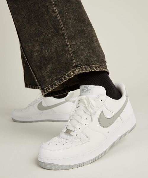 【NIKE】FJ4146-100◆ナイキ エア フォース 1 '07◆White NIKE AIR FORCE 1 '07 WHITE/MIDNIGHT NAVY-WHITE （ナイキ エア