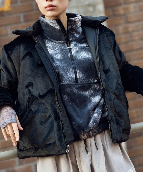 セール】ナイキ ワン ウィメンズ Therma-FIT オーバーサイズド 1/2