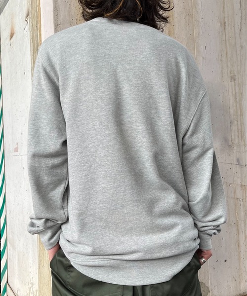 spiritoso(スピリトーゾ)の「【spiritoso】GIFT DAY ガールデザインプリント 裏毛スウェット(CP)(スウェット・レディース・ホワイト/杢グレー・FREE)」の10枚目の写真