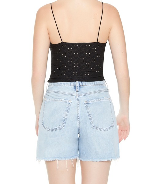 FOREVER 21(フォーエバー トゥエンティーワン)の「カットレースキャミ(キャミソール・レディース・グリーン/ホワイト系その他/ブラック・SMALL/MEDIUM)」の9枚目の写真