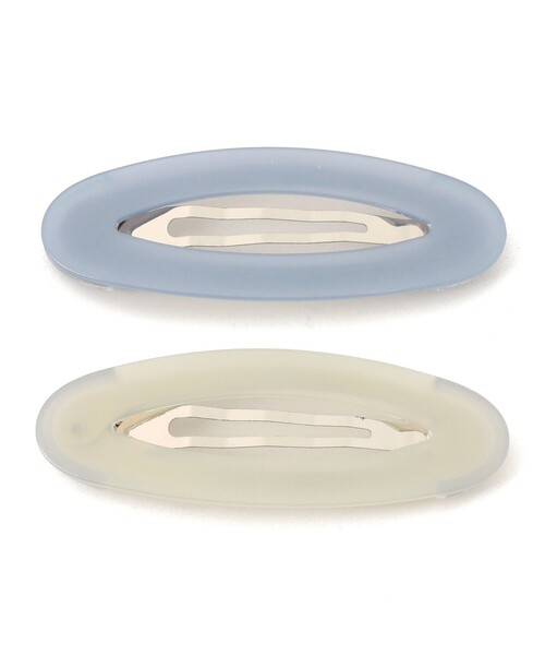 BEAMS BOY(ビームスボーイ)の「BIG ヘア スリーピン 2P(ヘアピン・レディース・グリーン/ピンク/サックスブルー・ONE SIZE)」の12枚目の写真