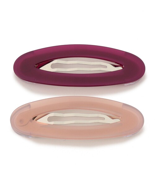 BEAMS BOY(ビームスボーイ)の「BIG ヘア スリーピン 2P(ヘアピン・レディース・グリーン/ピンク/サックスブルー・ONE SIZE)」の5枚目の写真