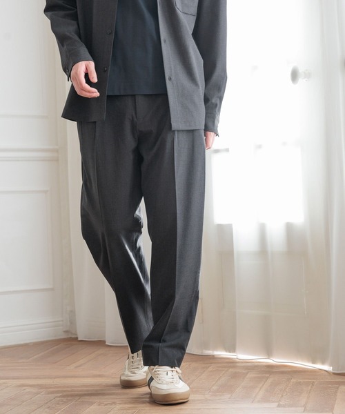 セール】アーバンクリーンワイドパンツ/147019（スラックス）｜GLOBAL