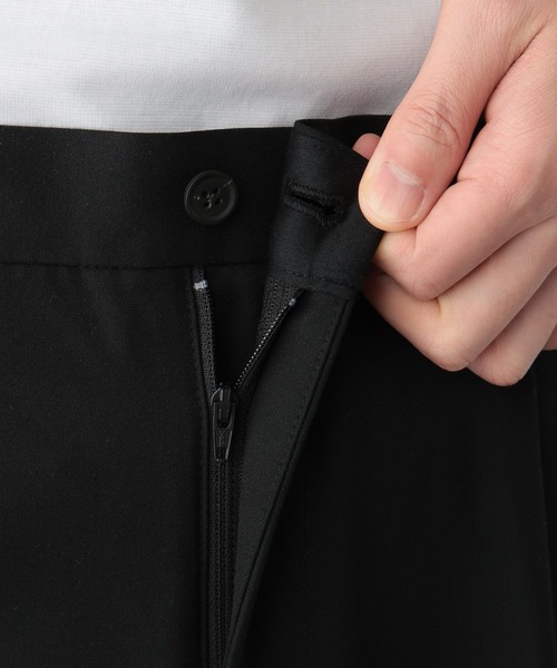 GLOBAL WORK（グローバルワーク）の「アーバンクリーンワイドパンツ/147019（スラックス・メンズ・チャコールグレー/ブラック・SMALL/X-LARGE/LARGE/MEDIUM）」の15枚目の写真