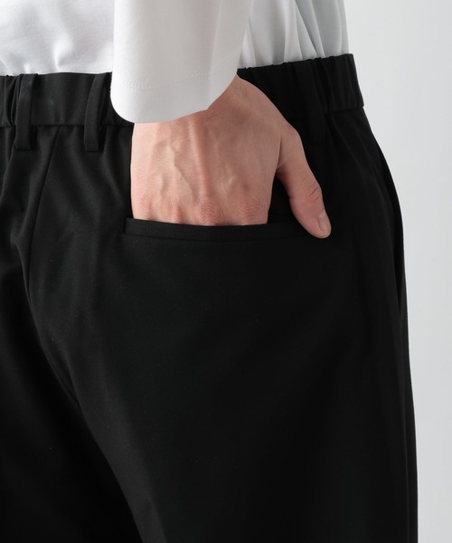 GLOBAL WORK（グローバルワーク）の「アーバンクリーンワイドパンツ/147019（スラックス・メンズ・チャコールグレー/ブラック・SMALL/X-LARGE/LARGE/MEDIUM）」の19枚目の写真