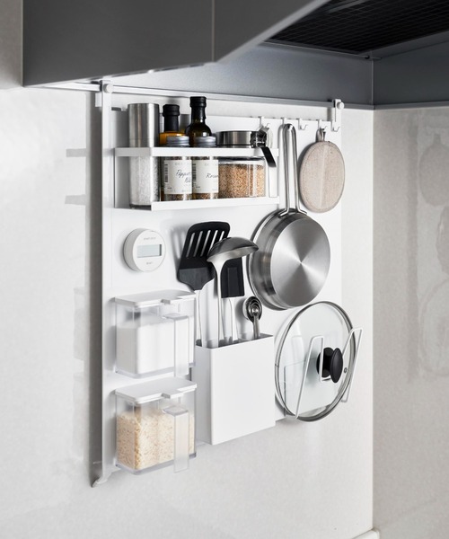 tower（タワー）の「tower（タワー）レンジフードスチールパネル（キッチン収納・レディース・ブラック/ホワイト・ONE SIZE）」の3枚目の写真