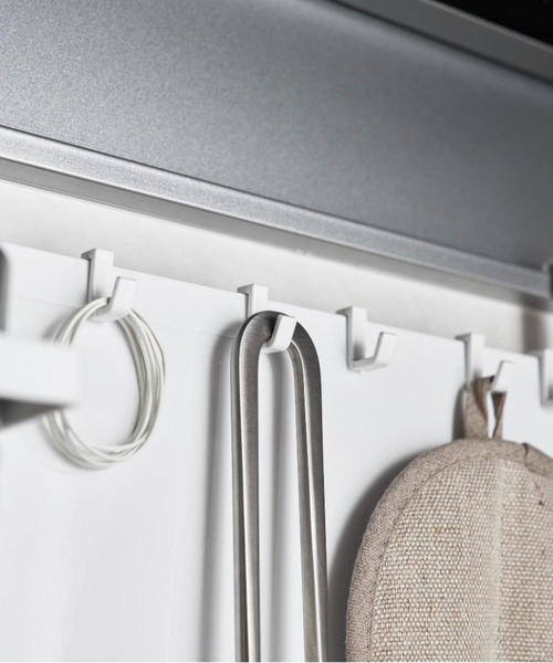 tower（タワー）の「tower（タワー）レンジフードスチールパネル（キッチン収納・レディース・ブラック/ホワイト・ONE SIZE）」の14枚目の写真