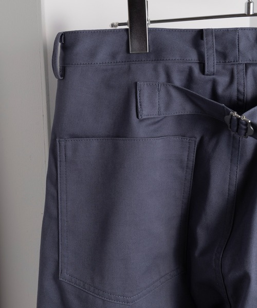 NewAnce(ニュアンス)の「【NewAnce】New Cinch Buckles Chino Pants(チノパンツ・メンズ・サックスブルー/ブラック/グレー・S/M/L)」の17枚目の写真