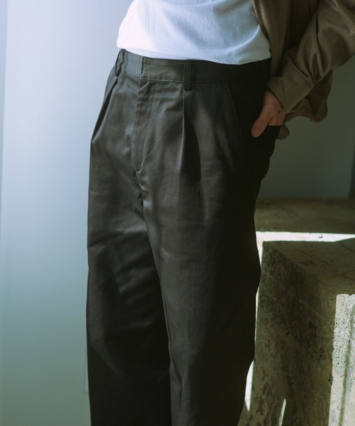 NewAnce(ニュアンス)の「【NewAnce】New Cinch Buckles Chino Pants(チノパンツ・メンズ・サックスブルー/ブラック/グレー・S/M/L)」の18枚目の写真