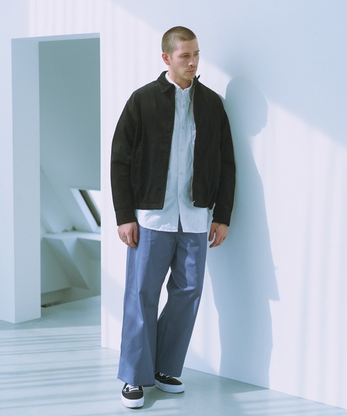 NewAnce(ニュアンス)の「【NewAnce】New Cinch Buckles Chino Pants(チノパンツ・メンズ・サックスブルー/ブラック/グレー・S/M/L)」の8枚目の写真