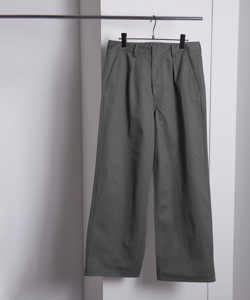 NewAnce(ニュアンス)の「【NewAnce】New Cinch Buckles Chino Pants(チノパンツ・メンズ・サックスブルー/ブラック/グレー・S/M/L)」の5枚目の写真