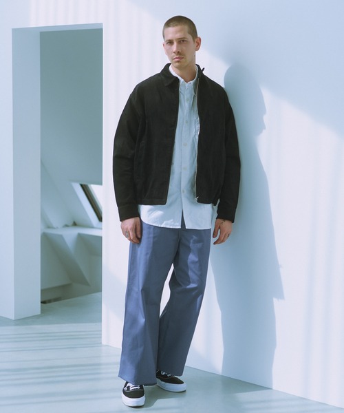 NewAnce(ニュアンス)の「【NewAnce】New Cinch Buckles Chino Pants(チノパンツ・メンズ・サックスブルー/ブラック/グレー・S/M/L)」の10枚目の写真