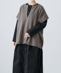 かぐれ | ラムウールワイドニットベスト(ニット/セーター)