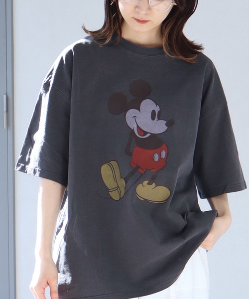 Disney（ディズニー）の「【Disneycollection/ディズニーコレクション】ヴィンテージピグメント加工アソートデザイン 半袖Tシャツ（Tシャツ/カットソー・メンズ・ブラック系/ブラック系1/ブラック系2/ブラック系3/ブラック系4/ブラック系5/ブラック系6/ブラック系7/ブラック系8/ブラック系その他6/ブラック系その他4/ブラック系その他5/ブラック系その他3/ブラック系その他/ブラック系その他2/ブラック系9・XL/L/M）」の8枚目の写真