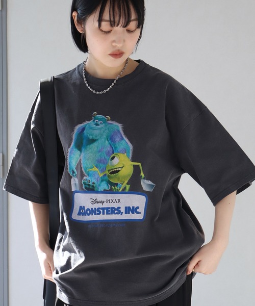 Disney（ディズニー）の「【Disneycollection/ディズニーコレクション】ヴィンテージピグメント加工アソートデザイン 半袖Tシャツ（Tシャツ/カットソー・メンズ・ブラック系/ブラック系1/ブラック系2/ブラック系3/ブラック系4/ブラック系5/ブラック系6/ブラック系7/ブラック系8/ブラック系その他6/ブラック系その他4/ブラック系その他5/ブラック系その他3/ブラック系その他/ブラック系その他2/ブラック系9・XL/L/M）」の14枚目の写真