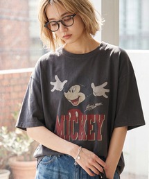 Disney（ディズニー）の「【Disneycollection ディズニーコレクション】ヴィンテージピグメント加工アソートデザイン 半袖Tシャツ（Tシャツ/カットソー）」