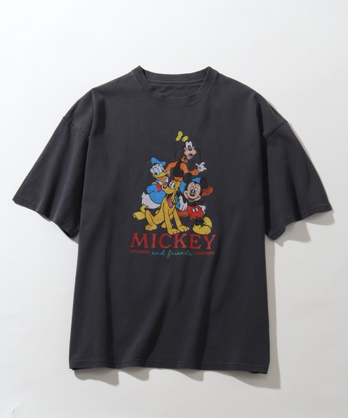 専用　45RPM ディズニーコラボビンテージ インディゴTシャツ 45Rお手前頂戴ブル刺繍の90845星Tシャツ（インディゴ）: WOMEN｜45R