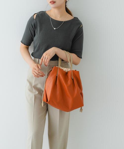 RODE SKO（ロデスコ）の「ウォッシャブルミニショルダーバッグ『Ssize』（ショルダーバッグ・レディース・ブルー系その他/ベージュ/ブラック/シルバー系その他/オフホワイト/ブラウン/ミント/イエロー/キャメル/ライトピンク・ONE）」の16枚目の写真