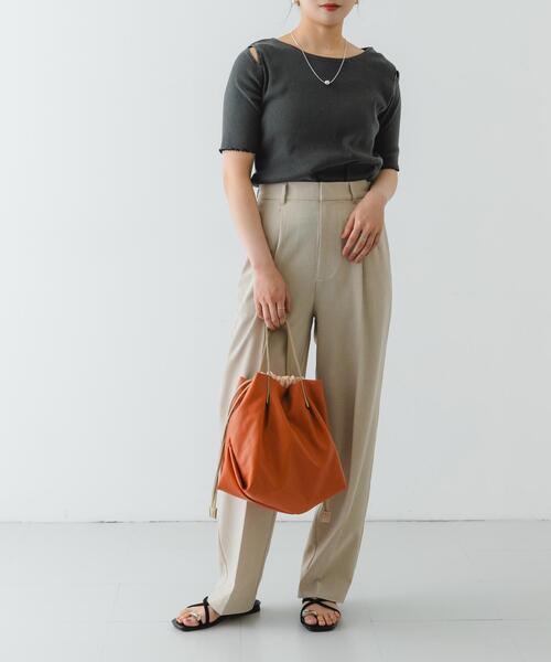 RODE SKO（ロデスコ）の「ウォッシャブルミニショルダーバッグ『Ssize』（ショルダーバッグ・レディース・ブルー系その他/ベージュ/ブラック/シルバー系その他/オフホワイト/ブラウン/ミント/イエロー/キャメル/ライトピンク・ONE）」の15枚目の写真