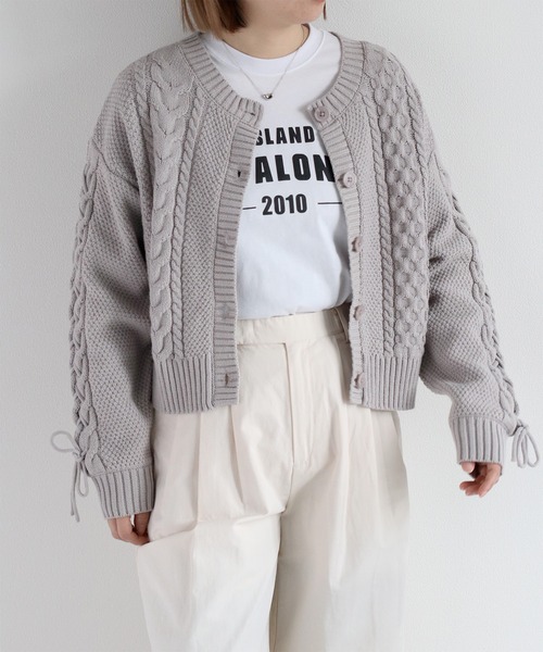 cepo(セポ)の「21/- 天竺ロゴロングスリーブTee(Tシャツ/カットソー・レディース・ホワイト系2/ホワイト系1/ブラック・M)」の19枚目の写真