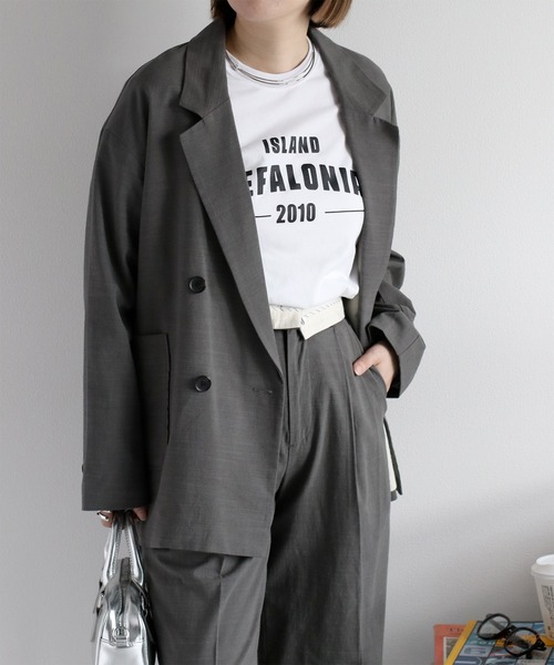 cepo(セポ)の「21/- 天竺ロゴロングスリーブTee(Tシャツ/カットソー・レディース・ホワイト系2/ホワイト系1/ブラック・M)」の8枚目の写真