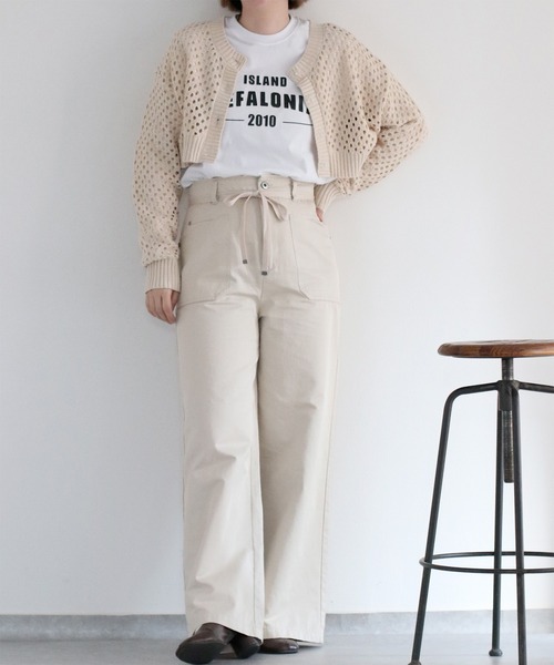cepo(セポ)の「21/- 天竺ロゴロングスリーブTee(Tシャツ/カットソー・レディース・ホワイト系2/ホワイト系1/ブラック・M)」の11枚目の写真