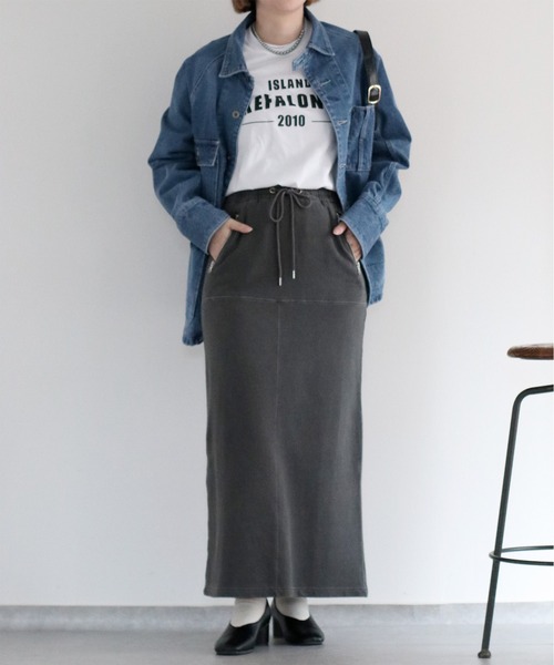 cepo(セポ)の「21/- 天竺ロゴロングスリーブTee(Tシャツ/カットソー・レディース・ホワイト系2/ホワイト系1/ブラック・M)」の12枚目の写真