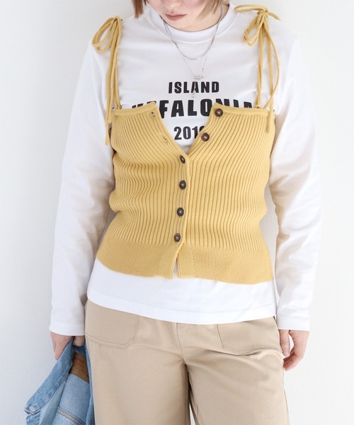 cepo(セポ)の「21/- 天竺ロゴロングスリーブTee(Tシャツ/カットソー・レディース・ホワイト系2/ホワイト系1/ブラック・M)」の6枚目の写真