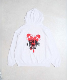 VISION STREET WEAR | 【VISION STREET WEAR】ハートロゴジップパーカー(パーカー)