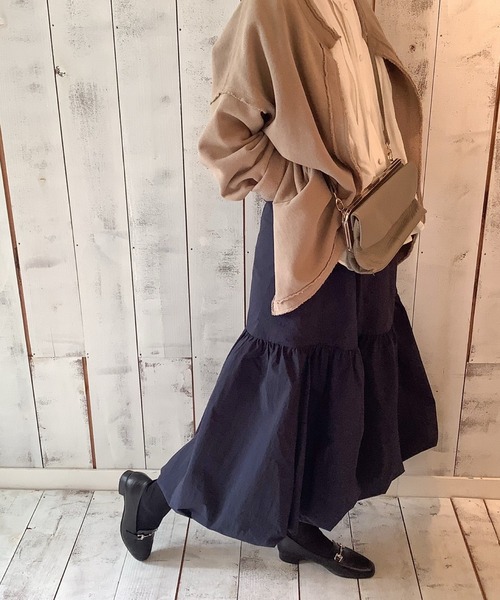 blanc/bleu（ブランブルー）の「【日本製／本革】ビット付きローファー（ローファー・レディース・ブラック/ダークベージュ・23.0cm/22.5cm/23.5cm/24.0cm/24.5cm）」の21枚目の写真