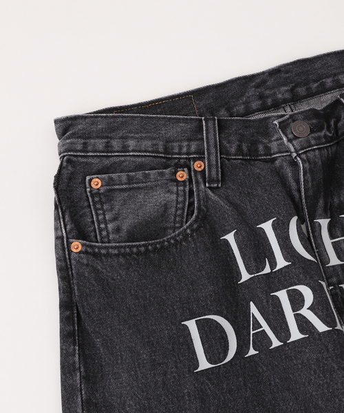 Levi's(リーバイス)の「LEVI’S(R) × UNDERCOVER バギージーンズ(デニムパンツ・メンズ・ブラックミックス・36/34/32/30)」の2枚目の写真