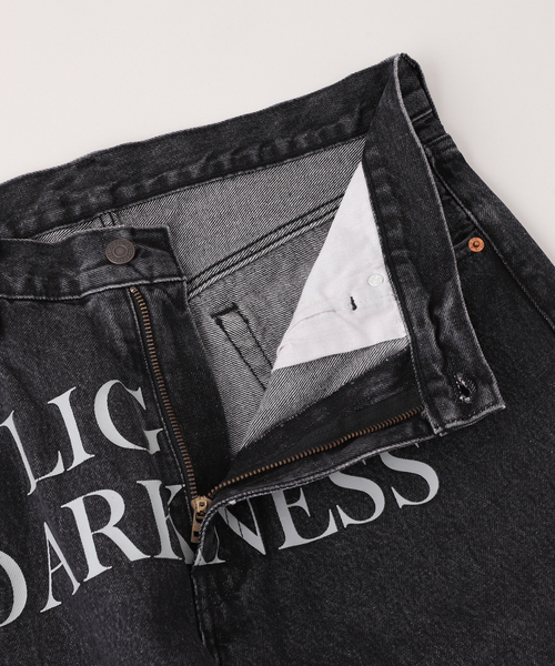 Levi's(リーバイス)の「LEVI’S(R) × UNDERCOVER バギージーンズ(デニムパンツ・メンズ・ブラックミックス・36/34/32/30)」の4枚目の写真