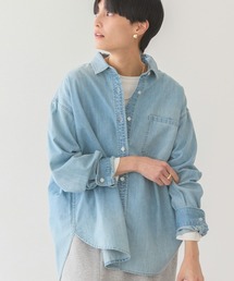 バックタックオーバーサイズシャツ