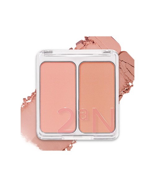 2aN(トゥーエーエヌ)の「【2aN/トゥーエーエヌ】DUAL CHEEK(デュアルチーク)(チーク・レディース・07 PEACH FIZZ/08 NUDE HAZE/10 LOVE POTION/11 JUICY PEACH/12 ORANGE FLARE/09 HEART BALLOON/01 COTTON CANDY VIOLET/02 LOVE ROSY/05 MOOD IN CHEEK/06 PINK PETAL/04 HOT LIVING CORAL/03 COCO CORAL/13 Berry Cupid/14 Love Cupid/17 Bubble Heart/16 Pink Tension/15 Mango Berry・FREE)」の15枚目の写真
