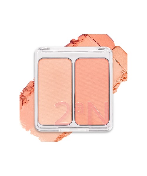 セール】【2aN/トゥーエーエヌ】DUAL CHEEK(デュアルチーク)（チーク