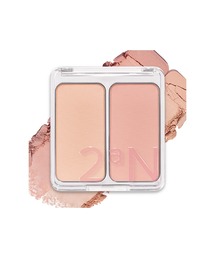 2aN（トゥーエーエヌ）の「【2aN トゥーエーエヌ】DUAL CHEEK(デュアルチーク)（チーク）」