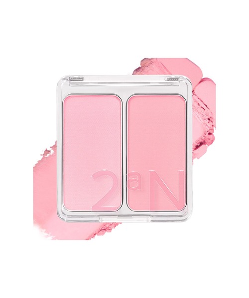 2aN(トゥーエーエヌ)の「【2aN/トゥーエーエヌ】DUAL CHEEK(デュアルチーク)(チーク・レディース・07 PEACH FIZZ/08 NUDE HAZE/10 LOVE POTION/11 JUICY PEACH/12 ORANGE FLARE/09 HEART BALLOON/01 COTTON CANDY VIOLET/02 LOVE ROSY/05 MOOD IN CHEEK/06 PINK PETAL/04 HOT LIVING CORAL/03 COCO CORAL/13 Berry Cupid/14 Love Cupid/17 Bubble Heart/16 Pink Tension/15 Mango Berry・FREE)」の10枚目の写真