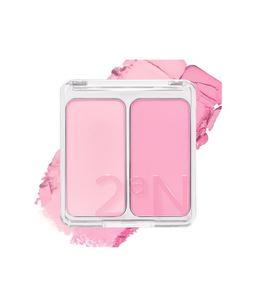 2aN(トゥーエーエヌ)の「【2aN/トゥーエーエヌ】DUAL CHEEK(デュアルチーク)(チーク・レディース・07 PEACH FIZZ/08 NUDE HAZE/10 LOVE POTION/11 JUICY PEACH/12 ORANGE FLARE/09 HEART BALLOON/01 COTTON CANDY VIOLET/02 LOVE ROSY/05 MOOD IN CHEEK/06 PINK PETAL/04 HOT LIVING CORAL/03 COCO CORAL/13 Berry Cupid/14 Love Cupid/17 Bubble Heart/16 Pink Tension/15 Mango Berry・FREE)」の12枚目の写真