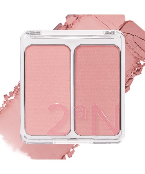 2aN(トゥーエーエヌ)の「【2aN/トゥーエーエヌ】Dual cheek(デュアルチーク)(チーク・レディース・07 PEACH FIZZ/08 NUDE HAZE/10 LOVE POTION/11 JUICY PEACH/12 ORANGE FLARE/09 HEART BALLOON/01 COTTON CANDY VIOLET/02 LOVE ROSY/05 MOOD IN CHEEK/06 PINK PETAL/04 HOT LIVING CORAL/03 COCO CORAL/13 Berry Cupid/14 Love Cupid/17 Bubble Heart/16 Pink Tension/15 Mango Berry/18 Dear Rose/19 Creamy Rosy・FREE)」の14枚目の写真